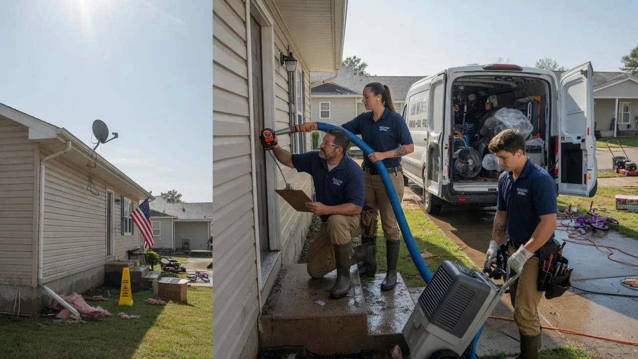 Ceiling Water Damage Restoration in Queen City, TX near me